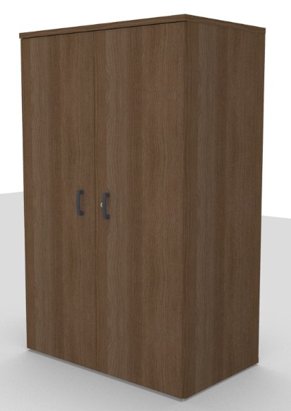 houten garderobekast 60m diep 159cm hoog donkeracacia