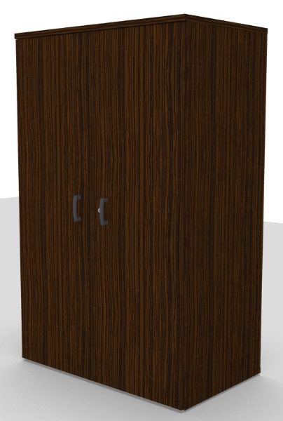 houten garderobekast 60cm diep 159cm hoog zebrano